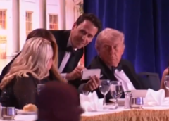 Evacúan a Trump tras detonaciones en cena de corresponsales en Washington