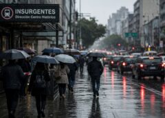 CDMX registra lluvias de 50 mm y bloqueos viales este sábado