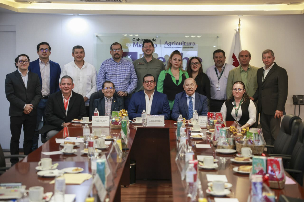 Reunión institucional para el convenio de Leche para el Bienestar e Inafed