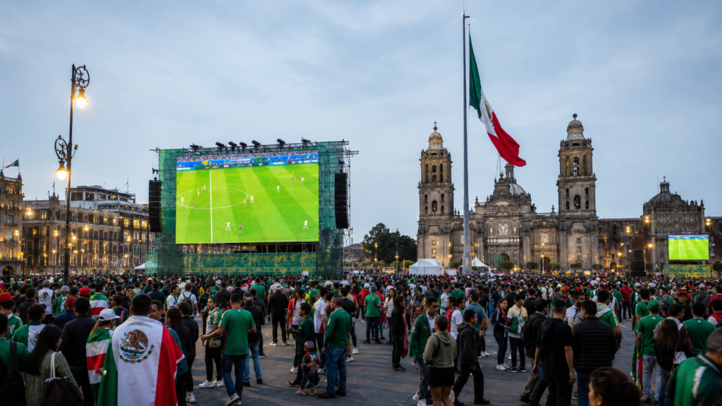 Vecinos y visitantes participan en una actividad cultural de la Ciudad de México