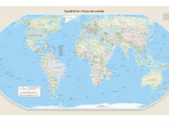 ONU impulsa nuevo mapa mundial que muestra mejor el tamaño de continentes