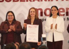 Clara Luz Flores encabezará la Defensa de la Transformación en Nuevo León