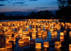 Water Lantern Festival llega a Chapultepec: suelta una luz sobre el lago para recordar, agradecer o pedir un deseo