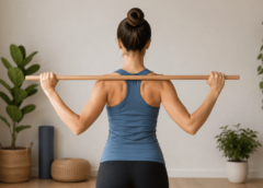 Tres ejercicios con palo de escoba para fortalecer el abdomen en casa sin ir al gimnasio